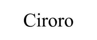 ciroro