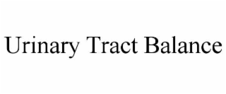 urinary tract balance