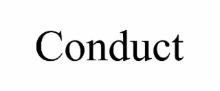 conduct