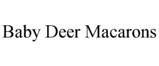 baby deer macarons
