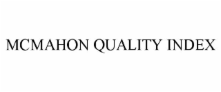 mcmahon quality index