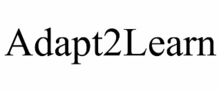 adapt2learn