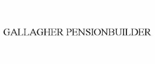 gallagher pensionbuilder