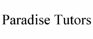 paradise tutors