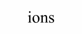 ions