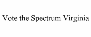 vote the spectrum virginia