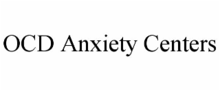 ocd anxiety centers