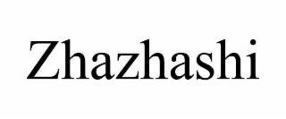 zhazhashi