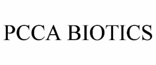 pcca biotics