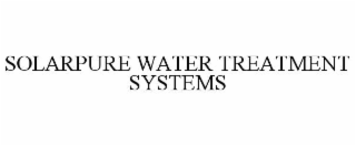 solarpure water treatment systems