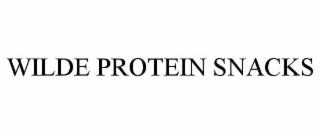 wilde protein snacks