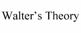 walter’s theory