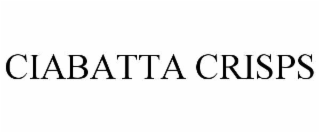 ciabatta crisps