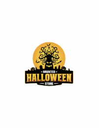 halloween haunted store