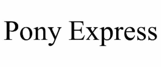 pony express