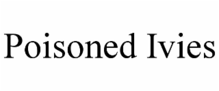 poisoned ivies