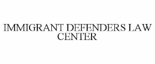 immigrant defenders law center