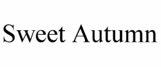 sweet autumn