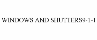 windows and shutters9-1-1