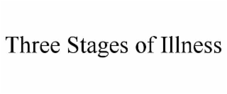 three stages of illness