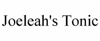 joeleah's tonic