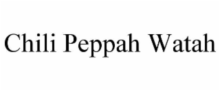 chili peppah watah