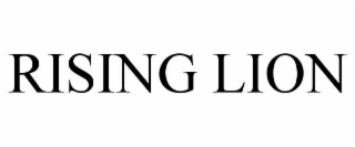 rising lion