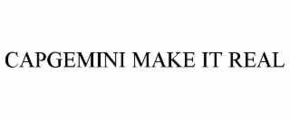 capgemini make it real