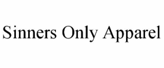 sinners only apparel