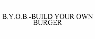 b.y.o.b.-build your own burger