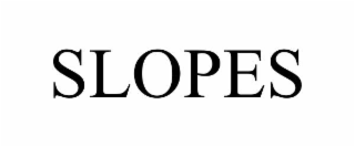 slopes