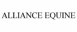 alliance equine