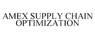 amex supply chain optimization