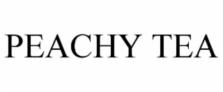peachy tea