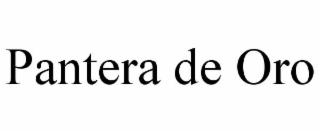 pantera de oro