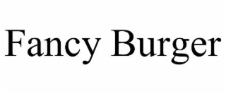 fancy burger
