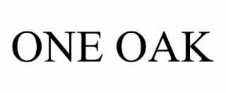 one oak