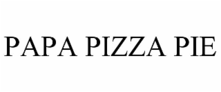 papa pizza pie