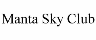 manta sky club
