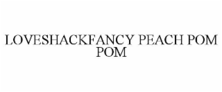 loveshackfancy peach pom pom