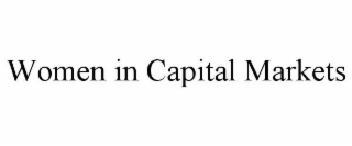 women in capital markets