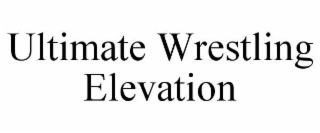 ultimate wrestling elevation