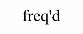 freq'd