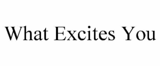 what excites you