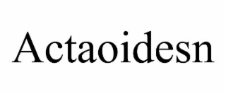 actaoidesn