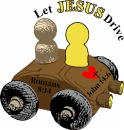 let jesus drive, romans 8:14, john 14:6