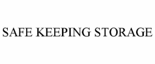 safe keeping storage