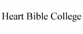heart bible college