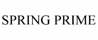 spring prime