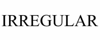 irregular